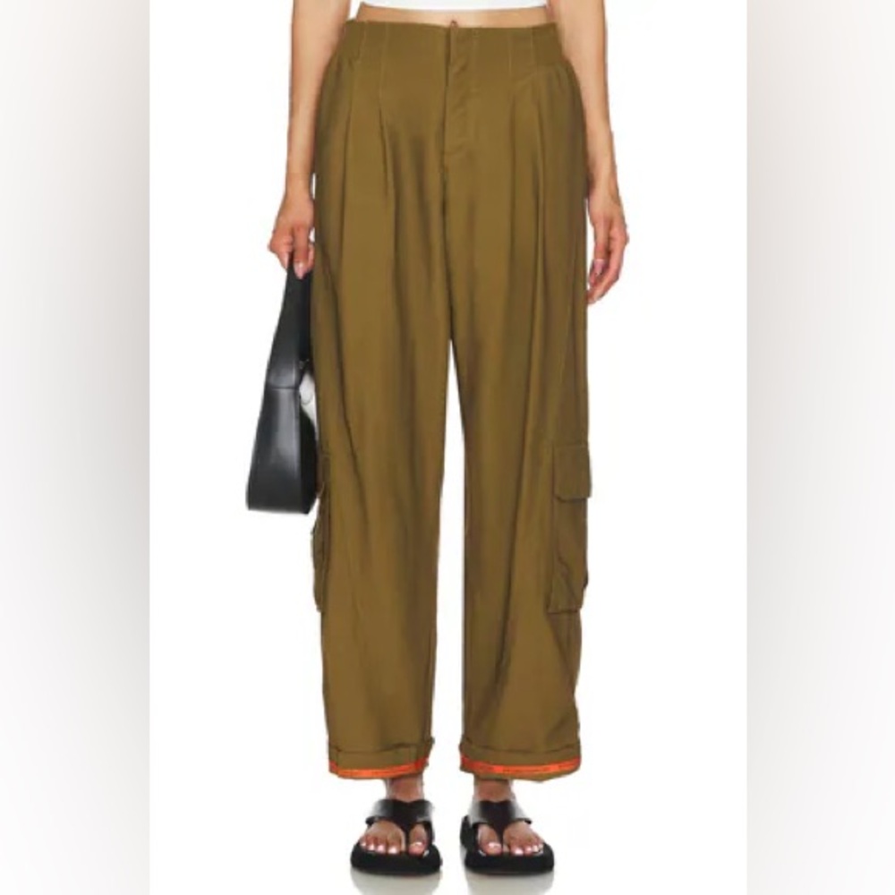 Free People Movement Mesmerize Me Pants - English Ivy